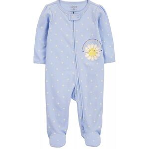 CARTERS Baby Polka Dot 2 Way Zip Cotton Sleep and Play Pajamas 24 M